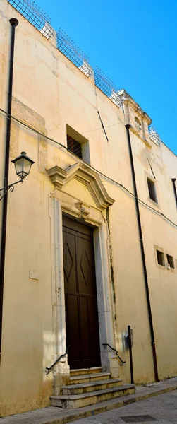 Kostel Svatých Cosmo Damiano Alcamo Sicílie Itálie — Stock fotografie