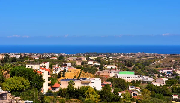 İtalya 'da Alcamo Sicilya gezisi ve manzarası