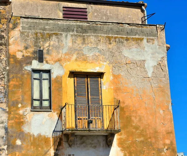 Historic Buildings Alcamo Sicily Italy — Stock Photo, Image