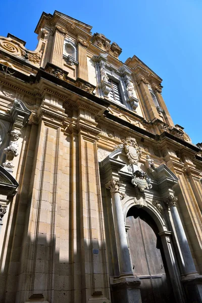Jesuit Church Trapani Sicily Italy — Foto Stock