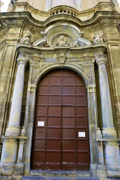 Iglesia Las Almas Del Purgatorio Trapani Sicily Italia — Foto de Stock