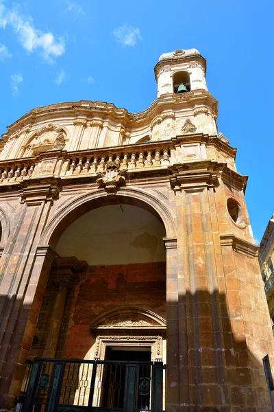 San Lorenzo Cathedral Baroque Style Sicily Italy — стокове фото