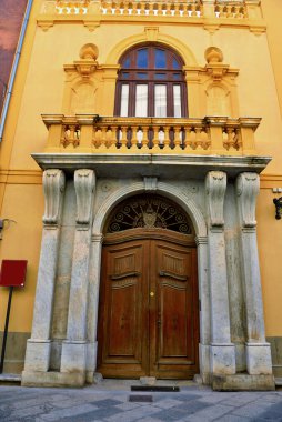 Alessandro Ferro palace built in 1775 trapani sicily italy
