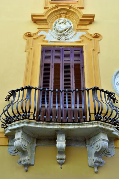 Alessandro Ferro Palace Built 1775 Trapani Sicily Italy — Stockfoto