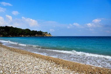 Sicilya 'da Castellammare del golfo Plajı