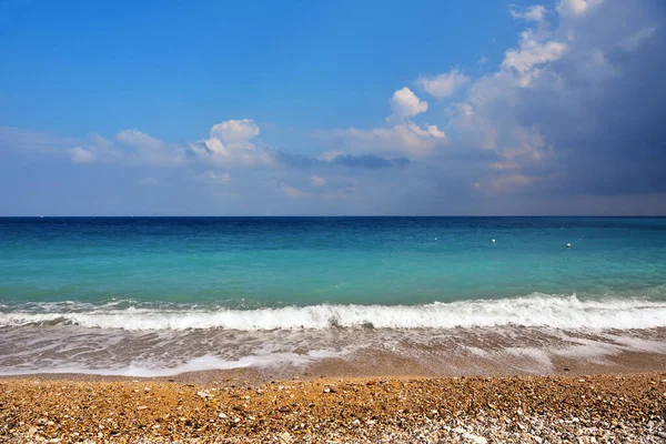 Guidaloca Beach Castellammare Del Golfo Sicily Italy — Stock Photo, Image