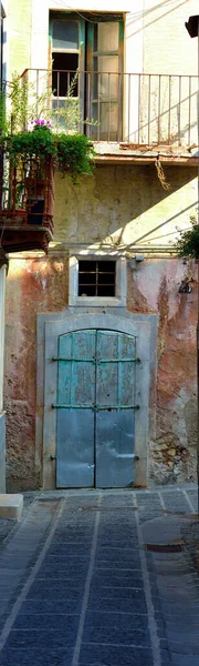 Centro Histórico Teggiano Campania Itália — Fotografia de Stock