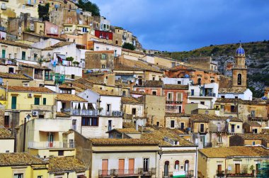 Ragusa ibla Sicilya İtalya panoraması
