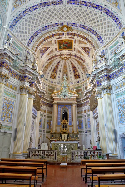 Sicilya Barok Mimari Tarzındaki San Giovanni Evangelista Kilisesi Eylül 2018 — Stok fotoğraf