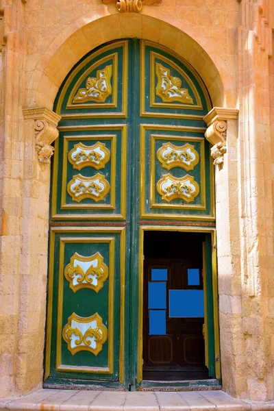 Igreja San Michele Arcangelo Estilo Barroco Reconstruída Após Terremoto 1693 — Fotografia de Stock