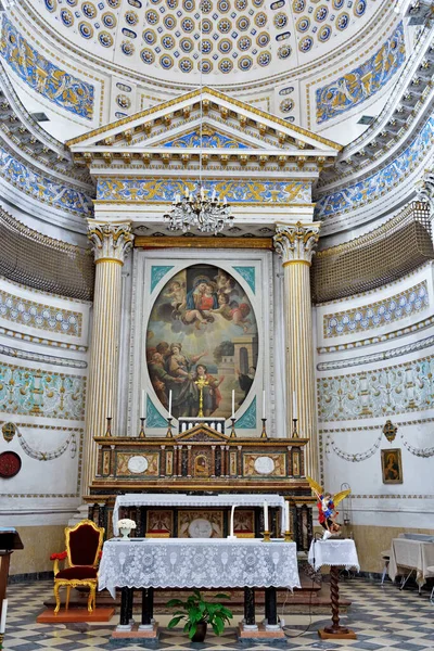 Eglise Michele Arcangelo Style Baroque Reconstruite Après Tremblement Terre 1693 — Photo