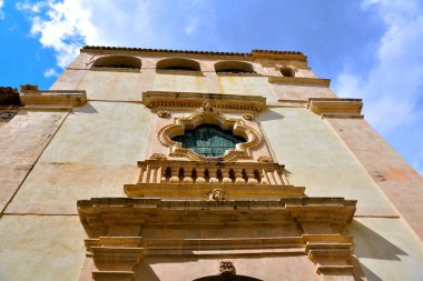 Santa Teresa Kilisesi Barok stili Scicli Sicilya İtalya