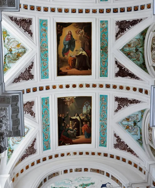 Santa Teresa Templom Barokk Stílusban Szeptember 2018 Scicli Italy — Stock Fotó
