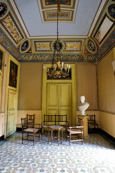 Palais Spadaro Intérieur Est Dans Style Liberté Xixe Xxe Siècle — Photo