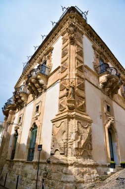 Beneventano Sarayı Scicli Sicilya İtalya