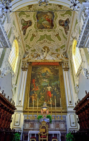 Intérieur Église Saint Barthélemy Apôtre Dans Style Baroque Néoclassique Septembre — Photo