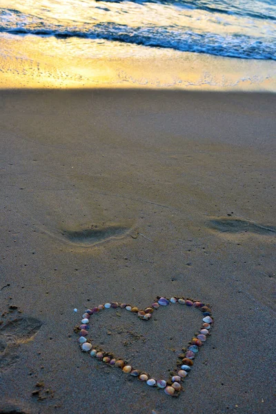 Coucher Soleil Sur Mer Dans Réserve Naturelle Intégrale Cava Randello — Photo