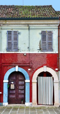 İtalyan Comacchio kasabası 