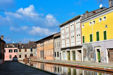 İtalyan Comacchio kasabası 