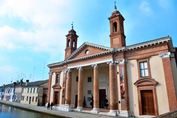 Vista Del Museo Del Delta Viejo Iglesia San Pedro Pablo — Foto de Stock