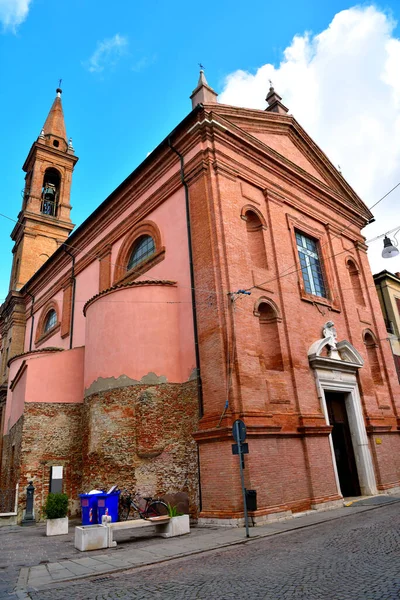 Kostel Růženec Xvi Století Comacchio Ferrara Itálie — Stock fotografie