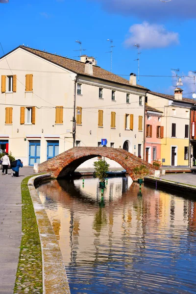 İtalyan Comacchio kasabası 
