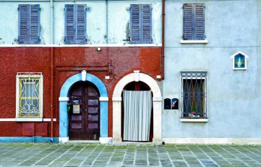 İtalyan Comacchio kasabası 