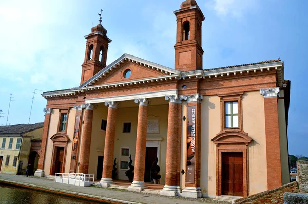 Vista Del Museo Del Delta Viejo Iglesia San Pedro Pablo — Foto de Stock