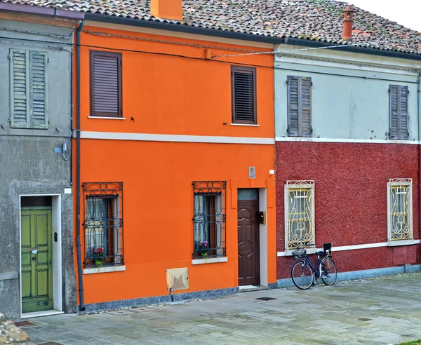 Μικρή Ιταλική Πόλη Comacchio Επίσης Γνωστή Μικρή Βενετία Emilia Romagna — Φωτογραφία Αρχείου