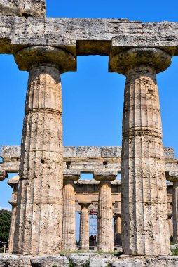 Bazilika (Hera Tapınağı olarak da bilinir) Paestum, İtalya