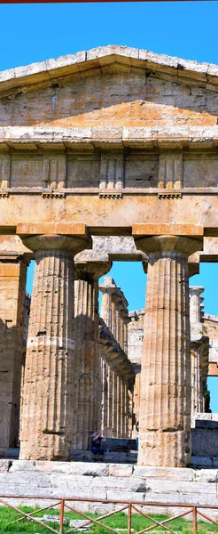 Chrám Neptun Byl Postaven Řádu Doric Kolem 460 450 Září — Stock fotografie