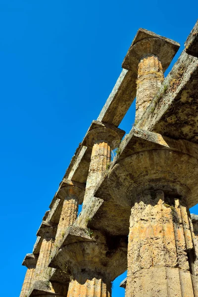 Tempel Van Neptunus Het Werd Gebouwd Dorische Orde Rond 460450 — Stockfoto