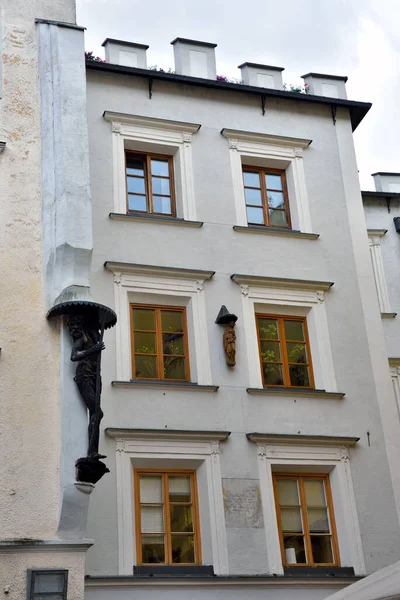 Karakteristieke Historische Gebouwen Brixen Italië — Stockfoto