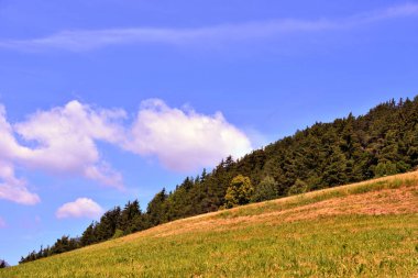 Val di Funes 'un panoraması Güney Tyrol İtalya