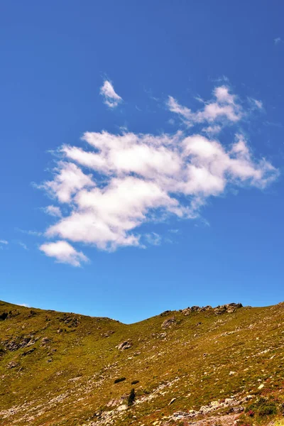 Rodella Gölü Yolu Üzerindeki Panorama Velturno 2196 Metre Alto Adial — Stok fotoğraf