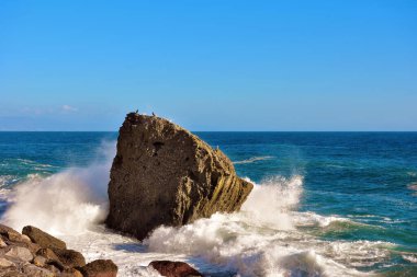 Celle Ligure Savona İtalya kıyıları