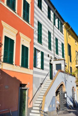 Celle Ligure Savona İtalya 'daki tarihi binalar