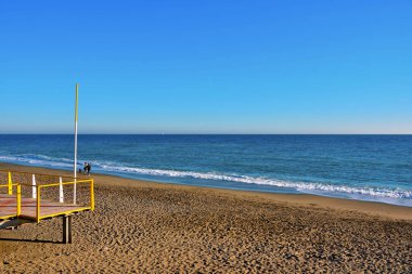 Albissola İtalya 'da gün batımı