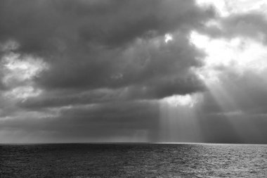 Varazze İtalya 'da gün batımı