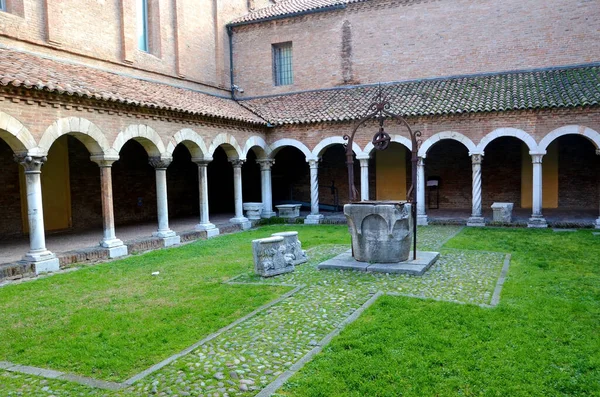 Klášterní Muzeum Katedrály Února 2018 Ferrara Itálie — Stock fotografie