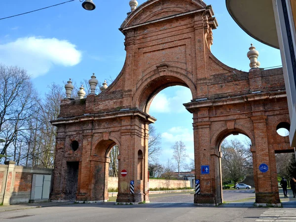 Puerta Corso Giovecca Ferrara Italia — Foto de Stock