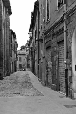 Ferrara Emilia Romagna İtalya 'nın tarihi merkezi