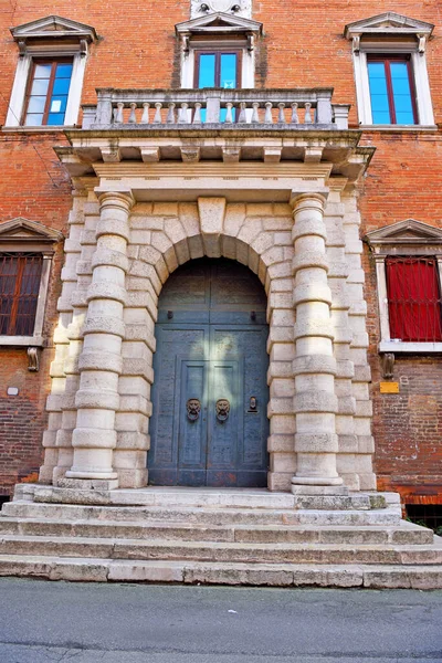 Palazzo Contughi Gulinelli Costruito Nel 1542 Ferrara Italia — Foto Stock