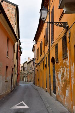 Ferrara Emilia Romagna İtalya 'nın tarihi merkezi