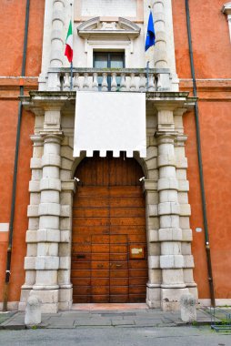 1420 Ferrara İtalya 'sında inşa edilmiş bir saray.