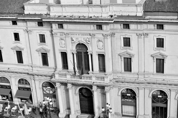 商工会議所の歴史的な建物 カメラ コマーシャル 2月11 2018 Ferrara Italy — ストック写真