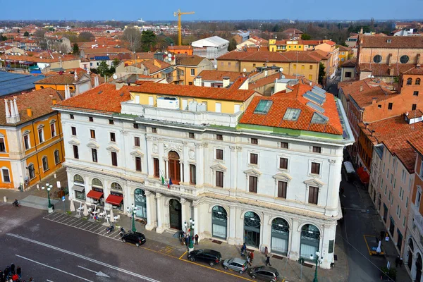 Ticaret Odası 'nın tarihi binası (kamera di ticari) - 11 Şubat 2018 Ferrara İtalya