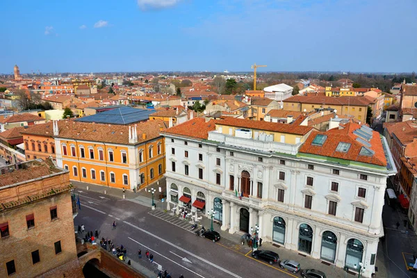 Ticaret Odası 'nın tarihi binası (kamera di ticari) - 11 Şubat 2018 Ferrara İtalya