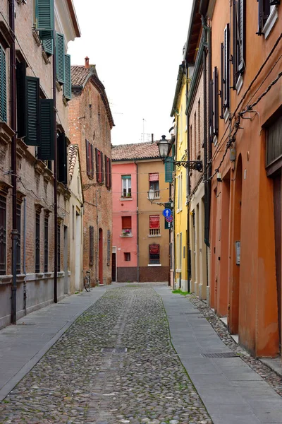 Ferrara Emilia Romagna İtalya 'nın tarihi merkezi