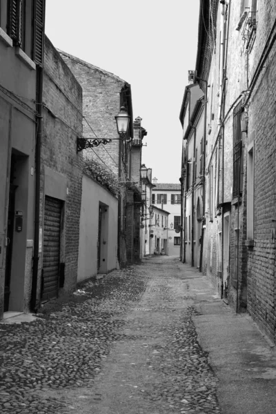 Centro Histórico Ferrara Emilia Romaña Italia —  Fotos de Stock